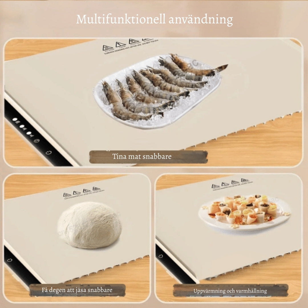 VarmTallrik – Håll maten varm, hela måltiden