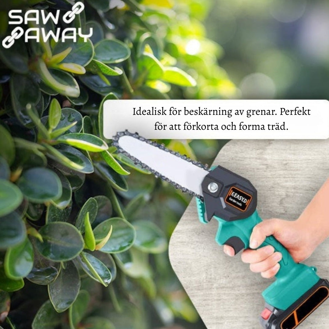 GrenKraft – Portabel motorsåg för enkel trädvård