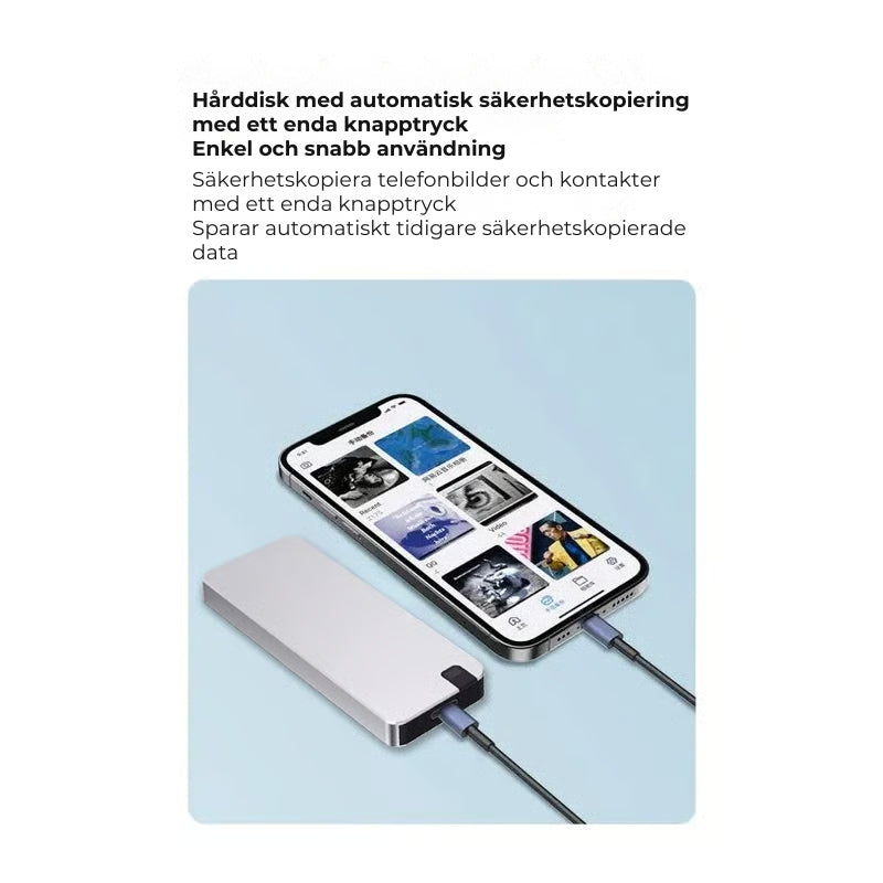 DataFlex 500 – Snabb och trygg extern lagring