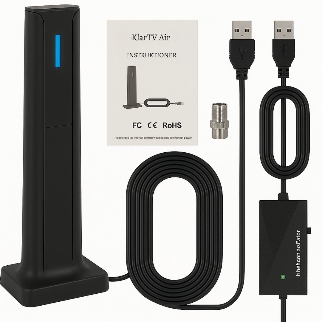 KlarTV Air – HD- och 4K-kanaler utan abonnemang