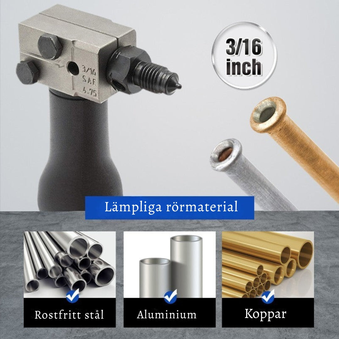 BromsPress 316 – Exakt flänsning för säkra bromsledningar