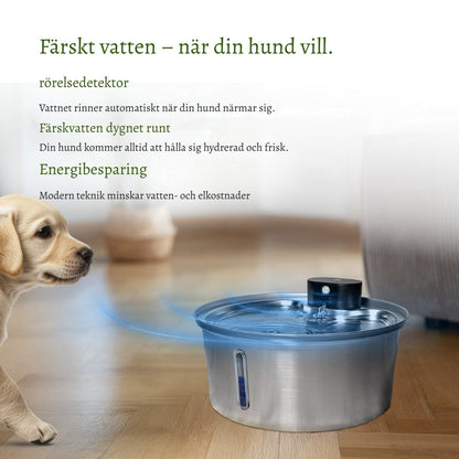 TrinkTig – Rinnande vatten som din hund vill dricka