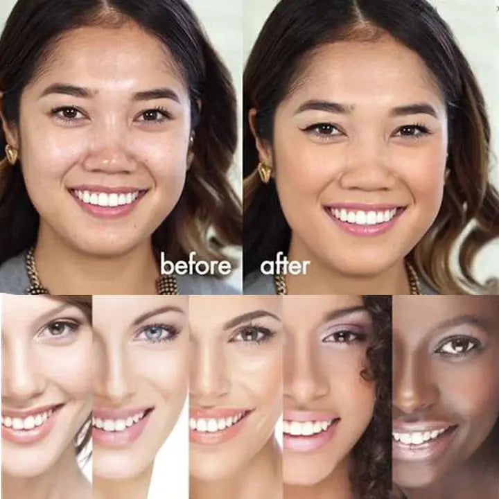 Vima – Anpassande foundation med naturlig finish och SPF 30