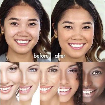 Vima – Anpassande foundation med naturlig finish och SPF 30