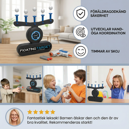 TräffLjus – Interaktivt precisionsspel med svävande bollar