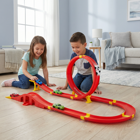 BanaFlex – Flexibelt bilbaneset för kreativ och varierad lek