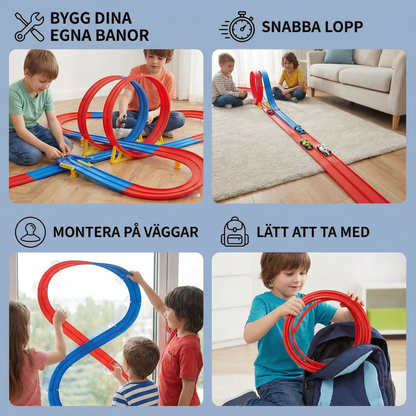 BanaFlex – Flexibelt bilbaneset för kreativ och varierad lek