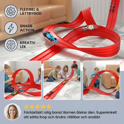 BanaFlex – Flexibelt bilbaneset för kreativ och varierad lek